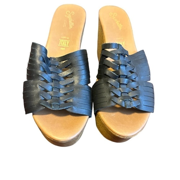 Seychelles Awe Slide Sandal Wedge Braided Platform Size 8 Bohemian Clog Y2K - Picture 5 of 10